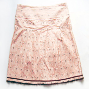 nowa spódniczka do kolan, pudrowa spódnica L, elegancka spódnica 40, boho spódniczka L, pastelowa spódnica rozmiar 40, spódniczka na imprezę