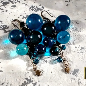 Soczyste - kolczyki z żywicy