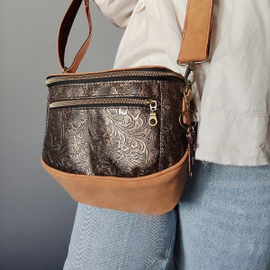 Torebka na ramię, kuferek Tajemniczy Ogród