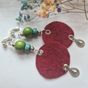 Klipsy lekcje z filcem