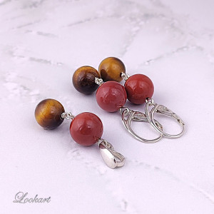 Mały komplet Mokait Tygrysie oko