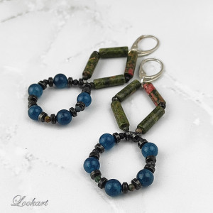 Oryginalne kolczyki Unakit