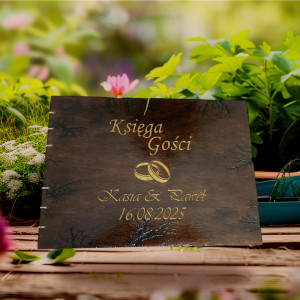 Księga gości księga weselna, Księga weselna, Tadycyjna szyta Księga Weselna