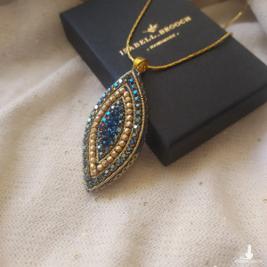 Wiosenny wisior markiza