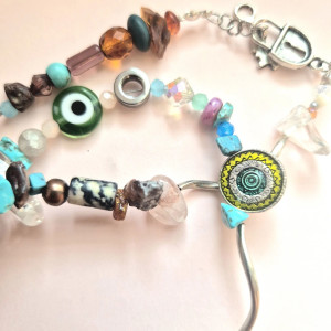 Naszyjnik boho ciepły energetyczny