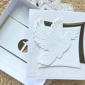 263,Komunia-kartka na komunię w pudełku z torebką