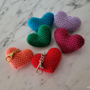 Brelok serduszko