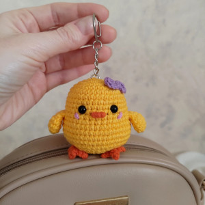 Brelok mała kura, Brelok kurczaczek, Prezent wielkanocny