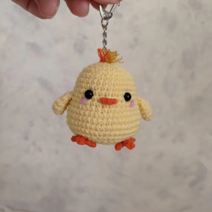 Brelok mały kurczaczek, Brelok dla dziecka, Prezent wielkanocny