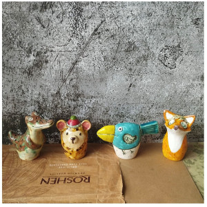 Zwierzaki ceramiczne