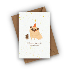 Kartka urodzinowa- Najlepsze życzenia urodzinowe!