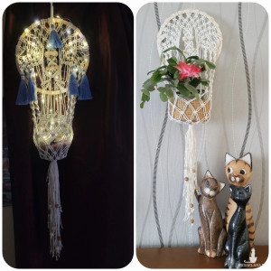 Lampka / kwietnik  "Balonik II"