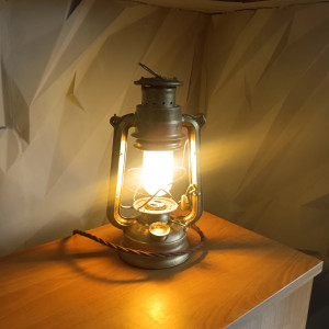 Lampka nocna, dekoracyjna, rękodzieło