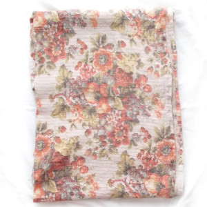 retro tkanina, vintage materiał, prl obrus, prl zasłona, vintage zasłona, vinatge obrus, retro załona, retro obrus, len zasłona, len obrus, prl tkaniny, prl sprzęty