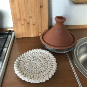 Podkładka pod kubek ,2szt., podkładka na stół okrągła 20cm .