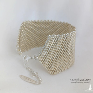 Szeroka bransoletka Galvanized Aluminium