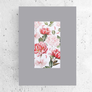 kwiatki plakaty A4, retro plakat A4,  boho plakaty do domu, vintage plakaty, małe plakaty botaniczne, plakat do sypialni, plakat do biura, ładne plakaty na ścianę, posters a4