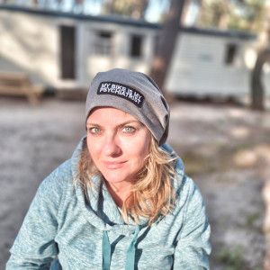 Czapka szara unisex bicycle