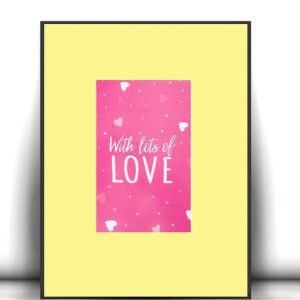 love plakat A4, boho plakat do domu, miłość obrazek A4, mały plakat do sypialni, mały plakat z napisami, love obrazek A4