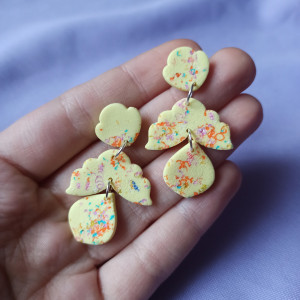 Kolczyki z gliny polimerowej