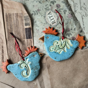 Kurki niebieskie nakrapiane