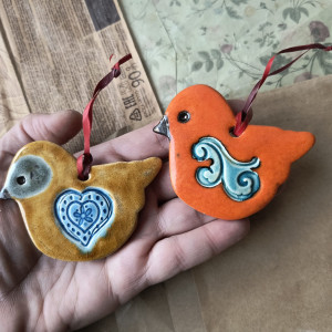 Ptaszki pomarańczowo-miodowe