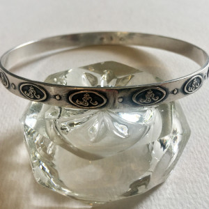 PIĘKNA SREBRNA BRANSOLETKA RYTOSZTUKA 800