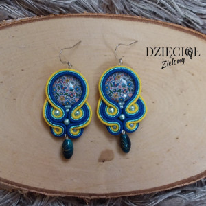 Kaszubskie kolczyki sutasz