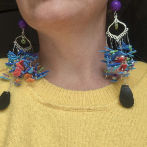 Kolczyki dlugie kolorowe boho