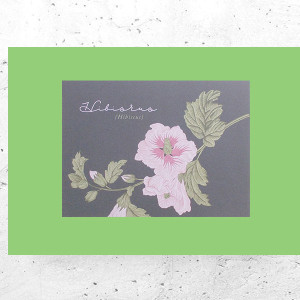 botaniczny plakat A4, rośliny plakat na ścianę, plakat z roślinami, vintage plakat A4, retro plakat z kwiatami, mały plakat do domu