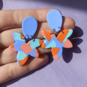 Kolczyki z gliny polimerowej