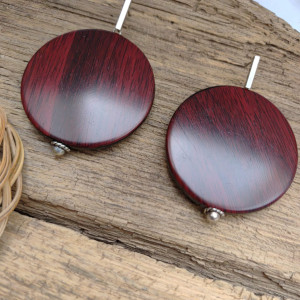 Kolczyki Koła Etno Brązowe kol25.02