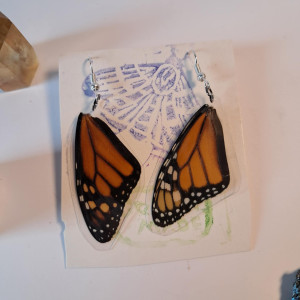 kolczyki ze skrzydeł