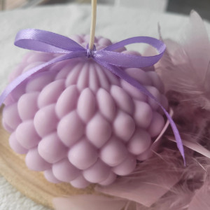 Czas na lawendę! Świeca sojowa handmade z olejkiem lawendowym