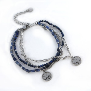 Bransoletka z kończyną lapis lazurli