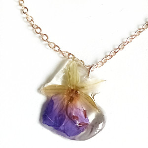 Naszyjnik z Suszonym Kąkolem