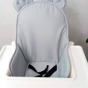 PODUSZKA, WKŁADKA DO KRZESEŁKA IKEA-ANTILOP  Z USZKAMI -MIŚ