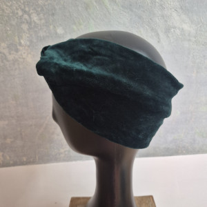 opaska zielona turbanowa s