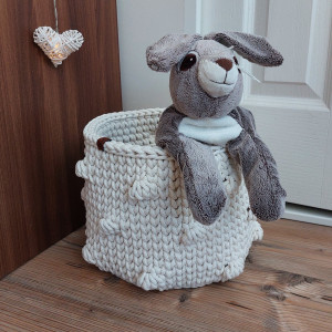 Kosz ze sznurka bubble