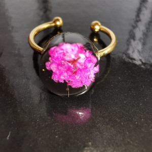 Pierścionek z gipsówką