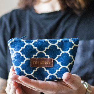 Mini kosmetyczka z weluru