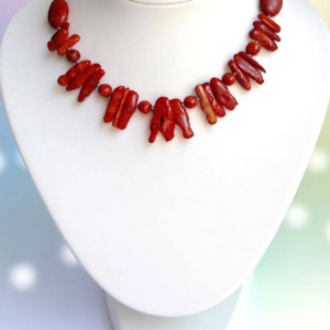 Naszyjnik z korala filipińskiego