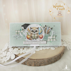 Czekoladownik kartka dla nauczyciela, zakończenie roku 7 GOTOWA