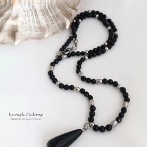 Onyks - naszyjnik z kamieni naturalnych