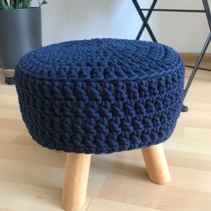 Pokrowiec na stołek,40cm,taboret,SCANDI.