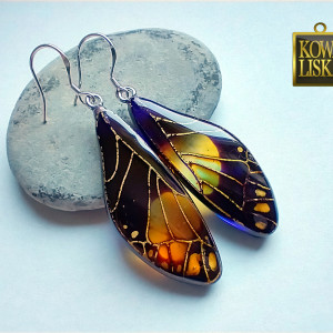 Wing - kolczyki z żywicy