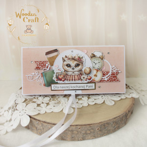 Czekoladownik kartka dla nauczyciela, zakończenie roku 8 GOTOWA