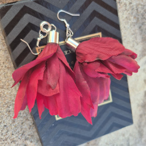 Kolczyki lekkie kwiaty