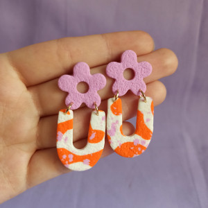 Kolczyki z gliny polimerowej