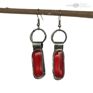 Szklaki ciemnoczerwone